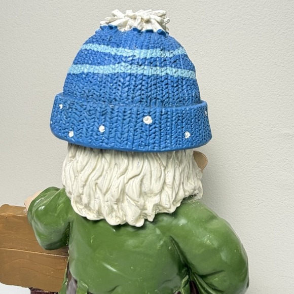 Garden Greater Gnome Sweet Gnome + Winter Hat 10" Outdoor Home Decor - Picture 7 of 13